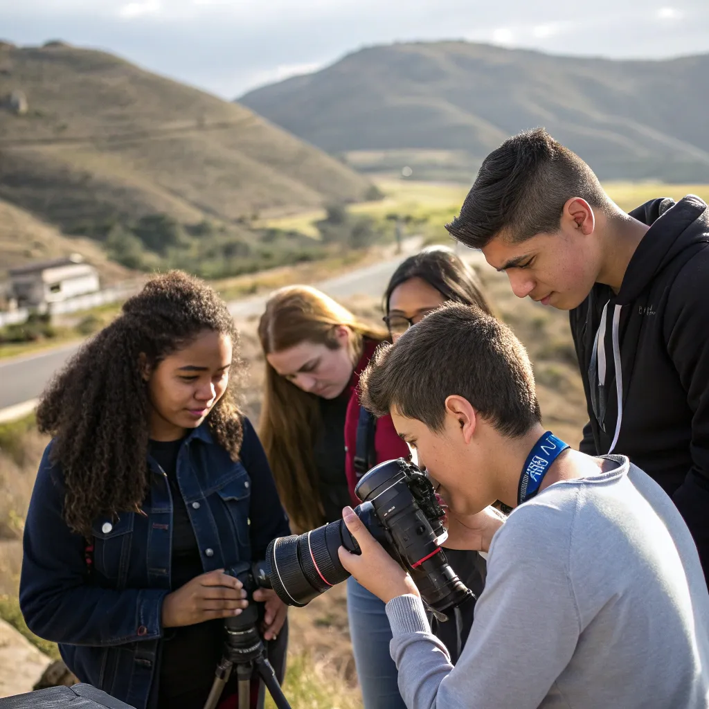 Photography Course in Action